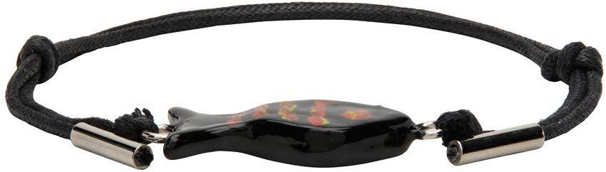 Black Fish Charm Bracelet商品第1张图片规格展示