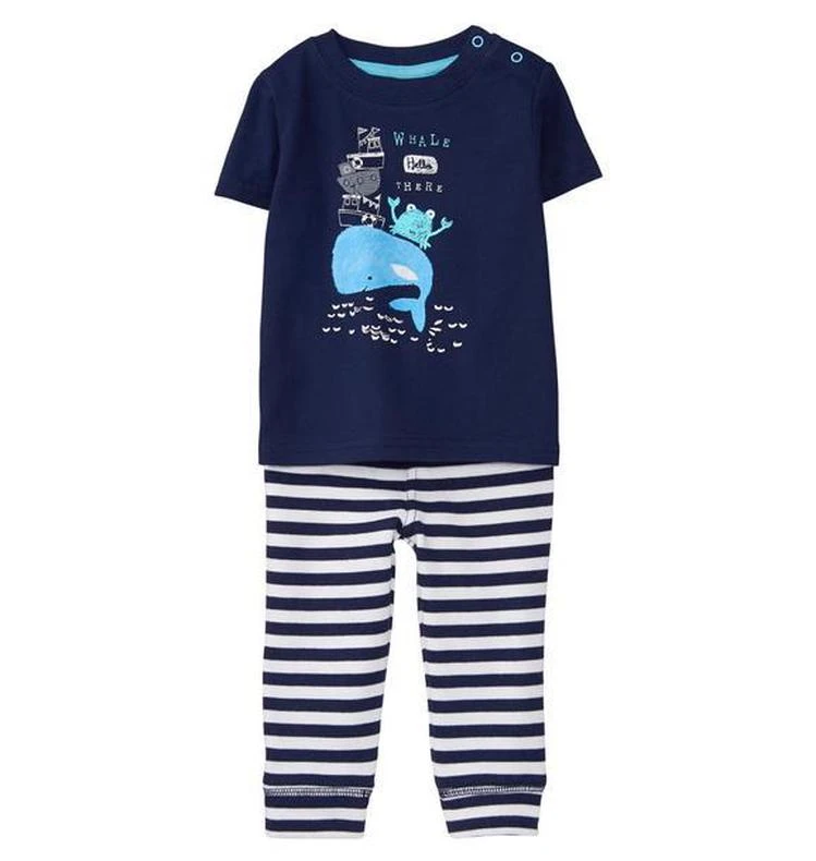商品Gymboree|Whale Hello Set,价格¥42,第1张图片