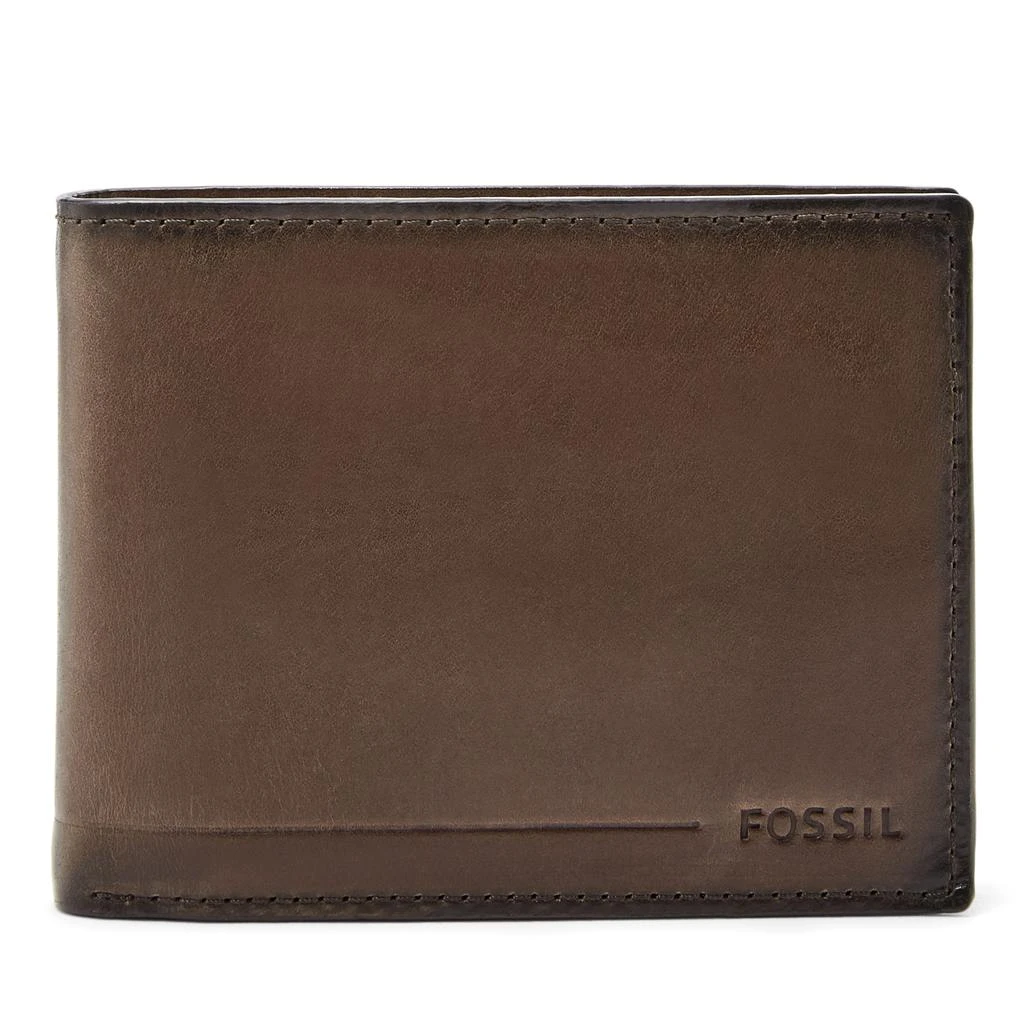 商品Fossil|Fossil Men Allen Leather Traveler,价格¥224,第1张图片