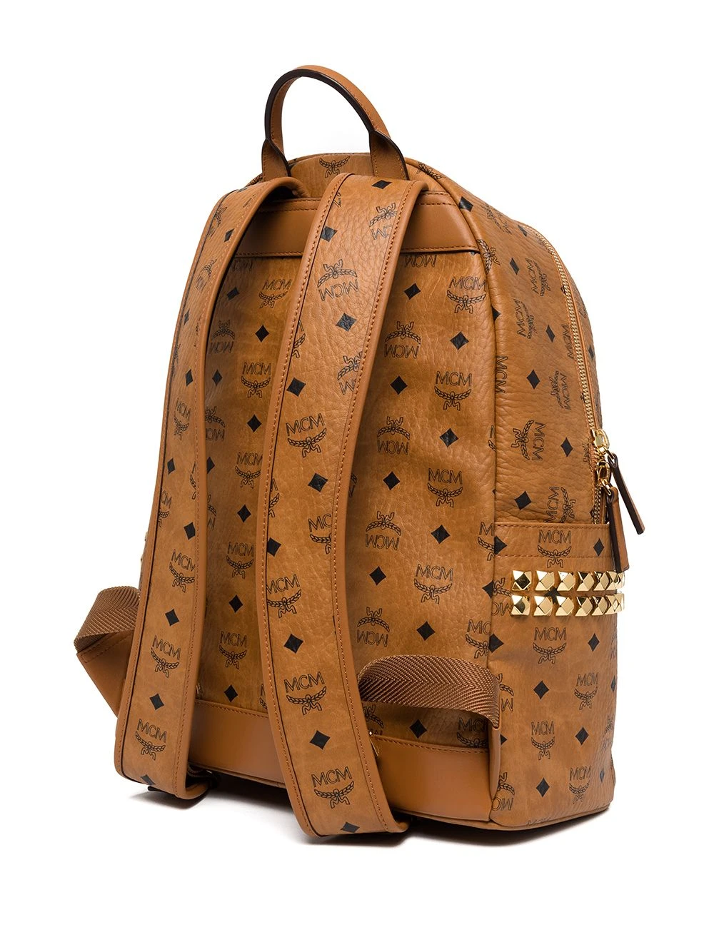 商品【商品预售7天】 MCM|MCM 男士�双肩包 MMKAAVE09CO 橙色,价格¥6117,第5张图片详细描述