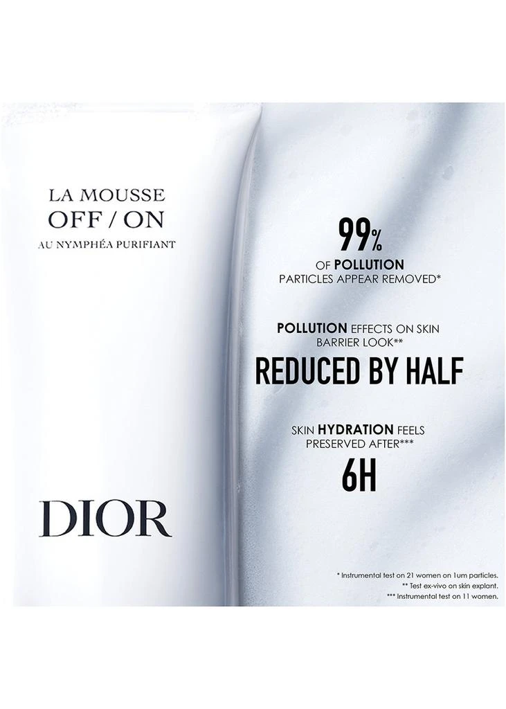 商品Dior|La Mousse OFF/ON Foaming Cleanser,价格¥449,第4张图片详细描述