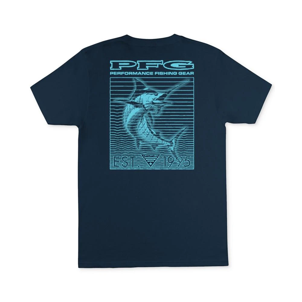 商品Columbia|Men's Digital Marlin Graphic Short Sleeve Graphic T-Shirt,价格¥113,第1张图片