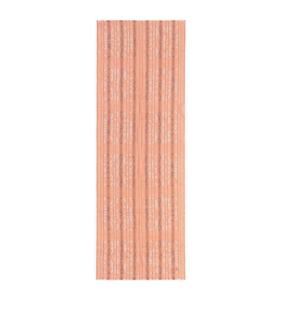 商品Loewe|Anagram Stripe Scarf,价格¥4246,第5张图片详细描述