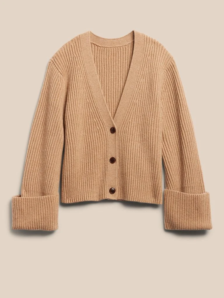 商品BANANA REPUBLIC|Talia Merino-Cashmere Cardigan,价格¥554,第4张图片详细描述