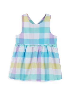 Baby Girl’s 3-Piece Check Dress, Bloomers & Headband Set商品第3张图片规格展示