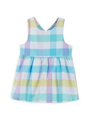 商品Andy & Evan|Baby Girl’s 3-Piece Check Dress, Bloomers & Headband Set,价格¥150,第3张图片详细描述