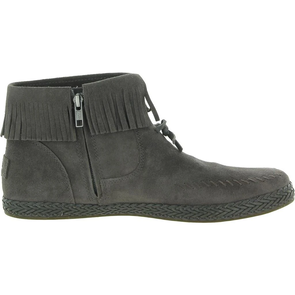 商品UGG|Kennadi Womens Suede Fringe Booties,价格¥699,第2张图片详细描述