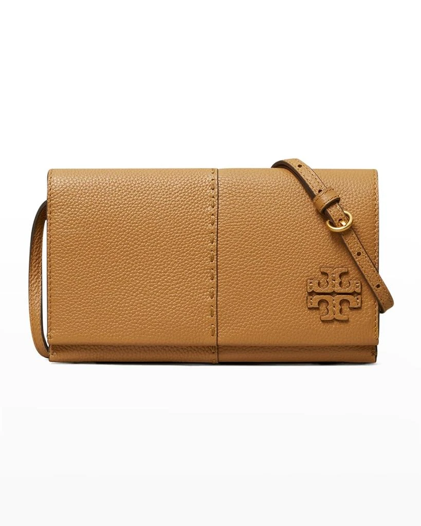 商品Tory Burch|McGraw Wallet Leather Crossbody Bag,价格¥2327,第1张图片