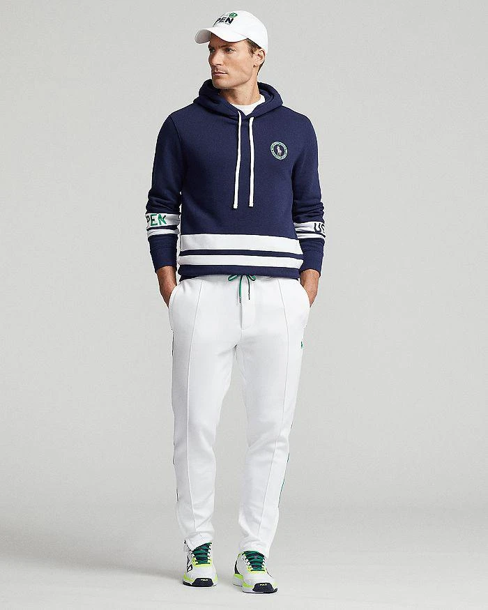 商品Ralph Lauren|US Open Striped Fleece Hoodie,价格¥882,第2张图片详细描述