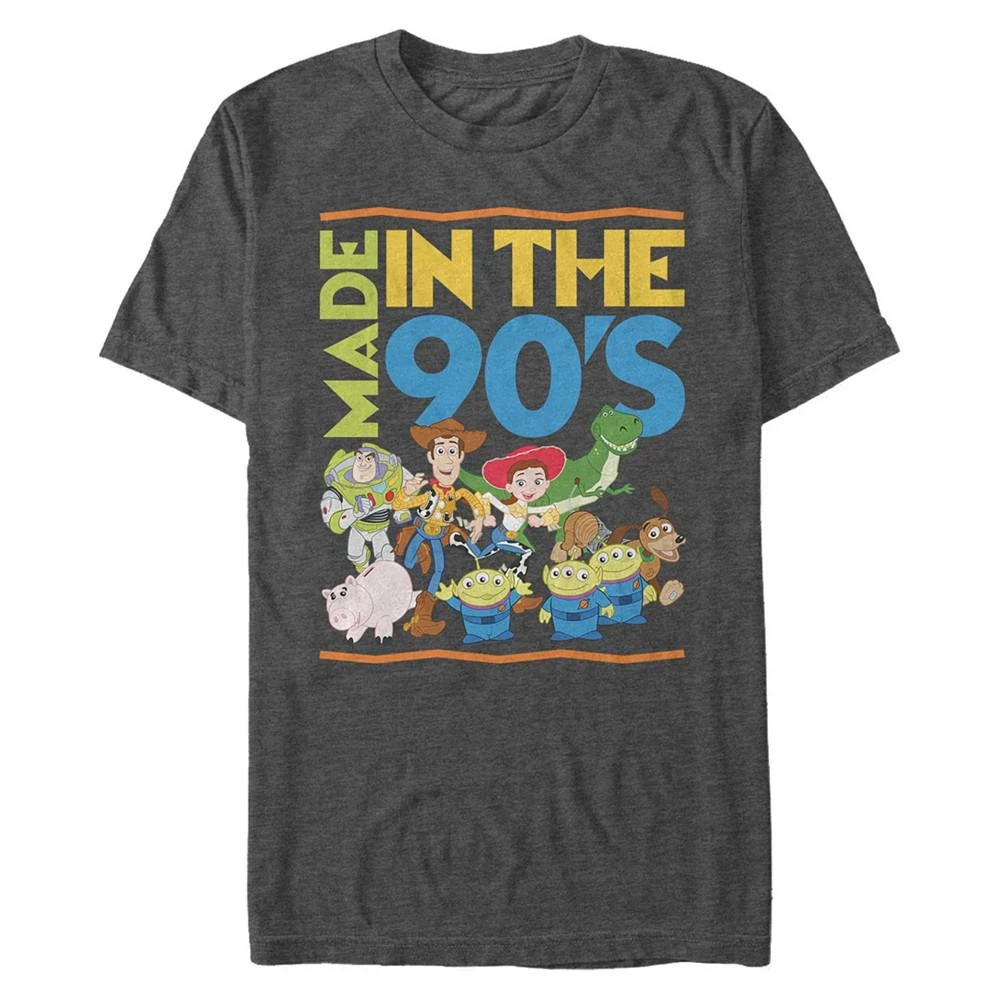 商品Disney|Disney Pixar Men's Toy Story Made in the 90's, Short Sleeve T-Shirt,价格¥185,第1张图片
