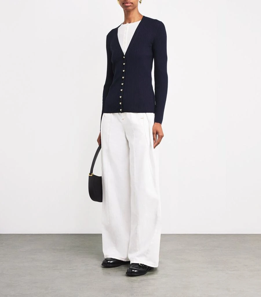 商品Sandro Paris|High-Waist Wide-Leg Jeans,价格¥2163,第2张图片详细描述
