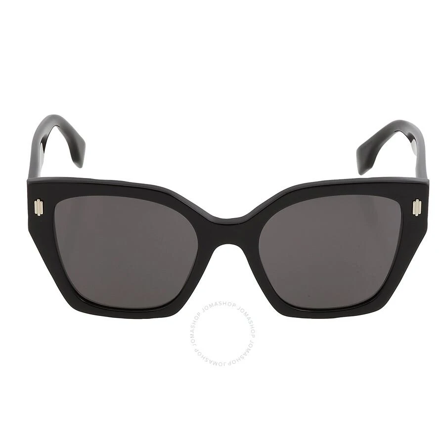 商品Fendi|Smoke Cat Eye Ladies Sunglasses FE40070I 01A 54,价格¥1459,第1张图片