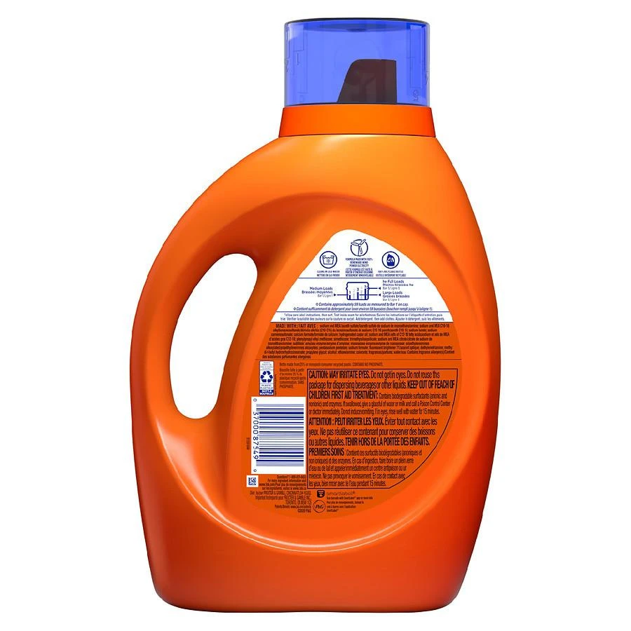 商品Tide|Plus Bleach Alternative HE Turbo Clean Liquid Laundry Detergent,价格¥97,第2张图片详细描述