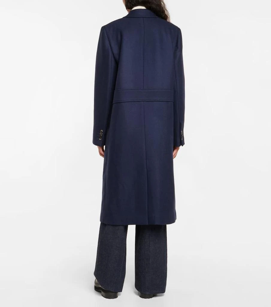 商品Gabriela Hearst|Double-breasted wool twill coat,价格¥19432,第3张图片详细描述