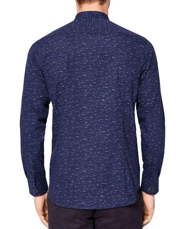 商品Ted Baker London|Ted Baker Pantheo Nepped Print Slim Fit Button-Down Shirt ,价格¥689,第2张图片详细描述