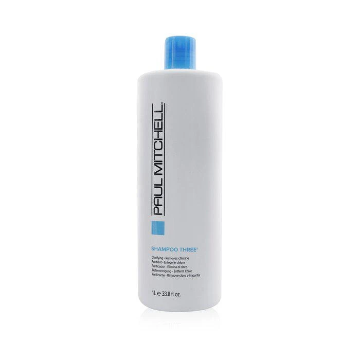 商品Paul Mitchell|Paul Mitchell 3号洗发水 (净化 - 祛氯气) 1000ml/33.8oz,价格¥341,第1张图片