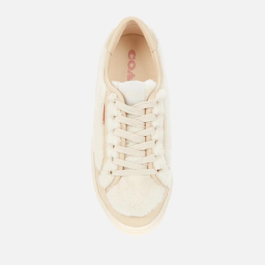 Coach Women's Citysole Shearling Platform Trainers商品第3张图片规格展示