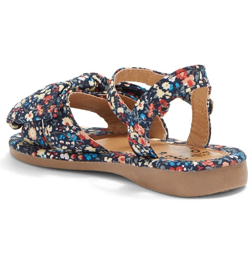 商品OLIVIA MILLER|Kids' Floral Print Bow Sandal,价格¥81,第2张图片详细描述