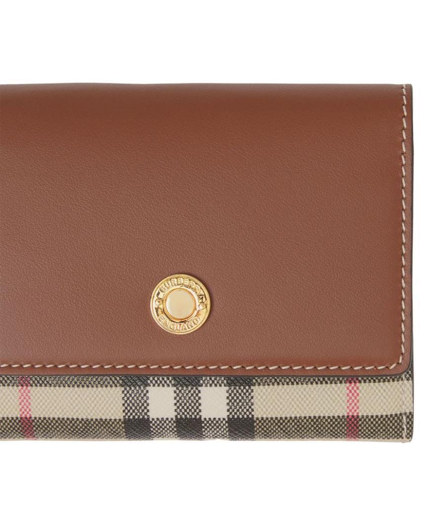 商品Burberry|Small Check Folding Wallet,价格¥2995,第7张图片详细描述