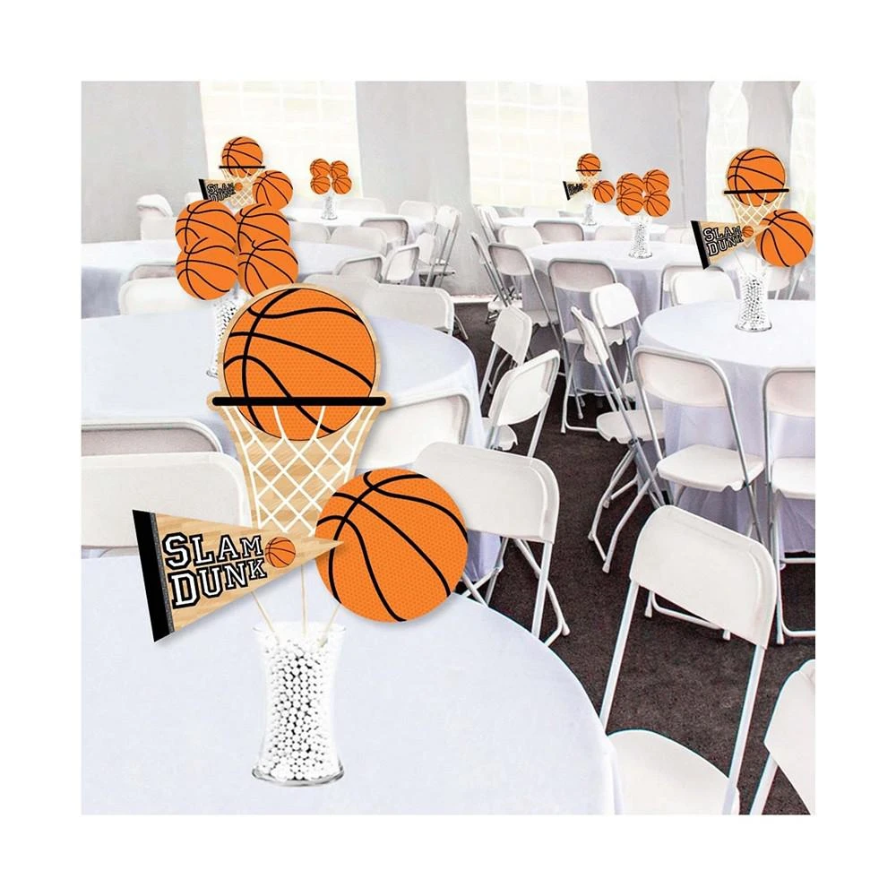 商品Big Dot of Happiness|Nothin' but Net - Basketball Centerpiece Sticks Showstopper Table Toppers 35 Pc,价格¥224,第2张图片详细描述
