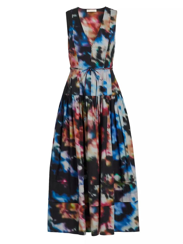 商品Ulla Johnson|Kiran Blossom Batik Poplin Dress,价格¥1506,第1张图片