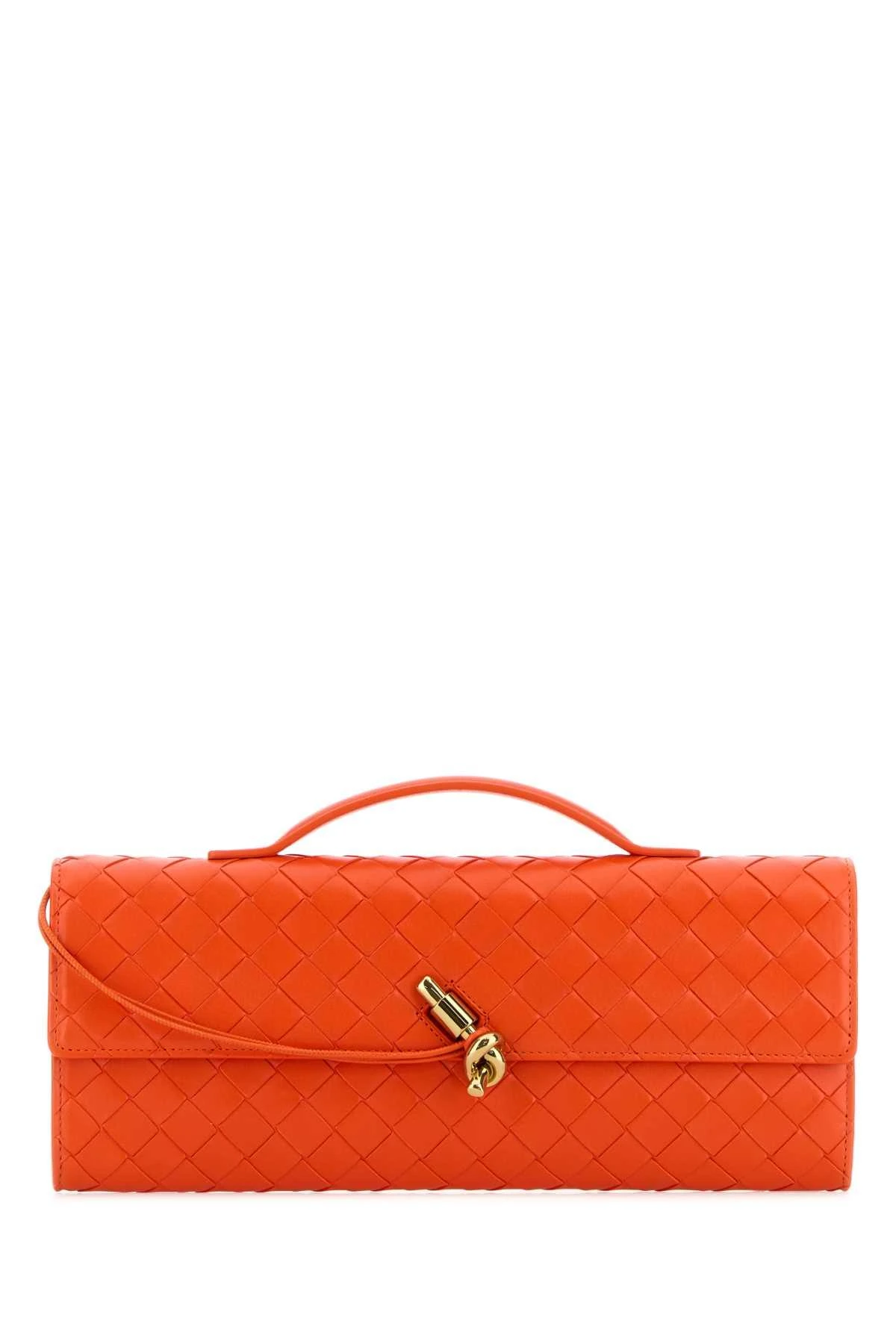 商品Bottega Veneta|Bottega Veneta 女士手提包 741511VCPP37518 橙色,价格¥21164 描述