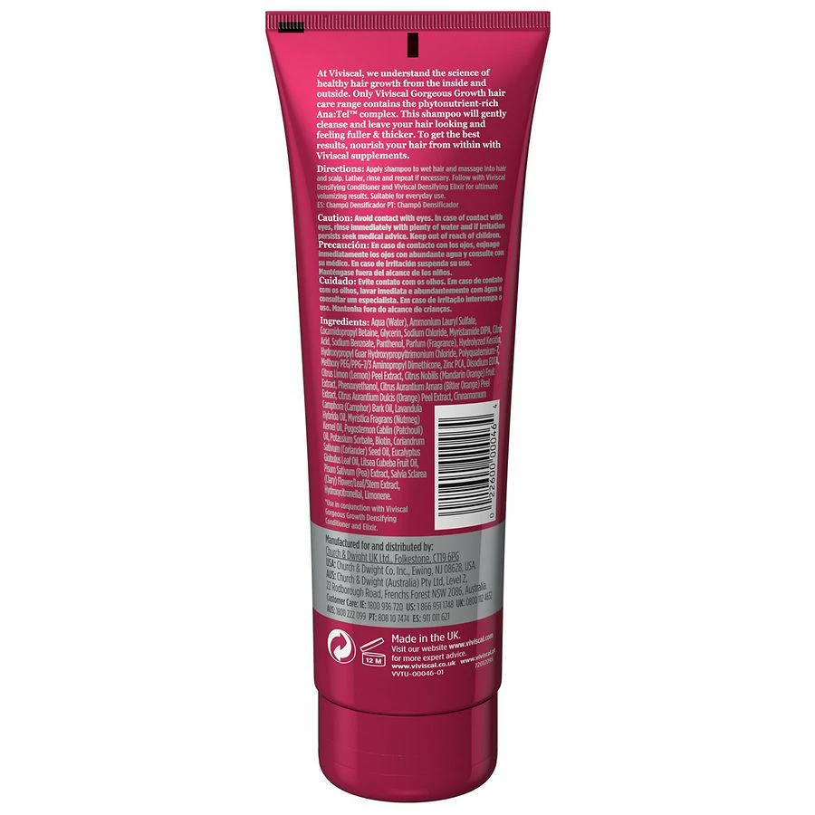 商品Viviscal|Gorgeous Growth Densifying Shampoo,价格¥111,第2张图片详细描述