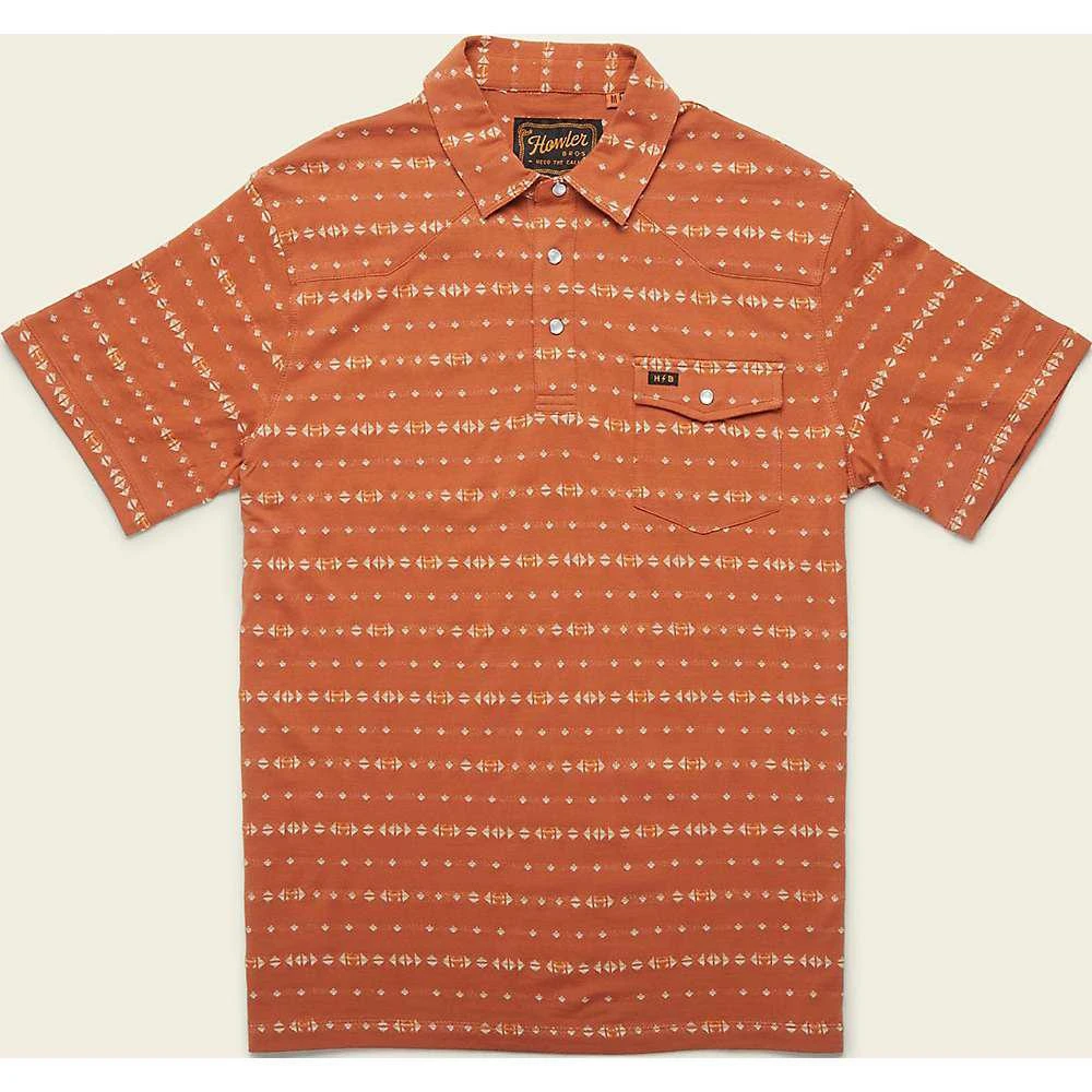 商品Howler Brothers|Howler Brothers Men's Ranchero Jacquard Polo,价格¥341,第3张图片详细描述