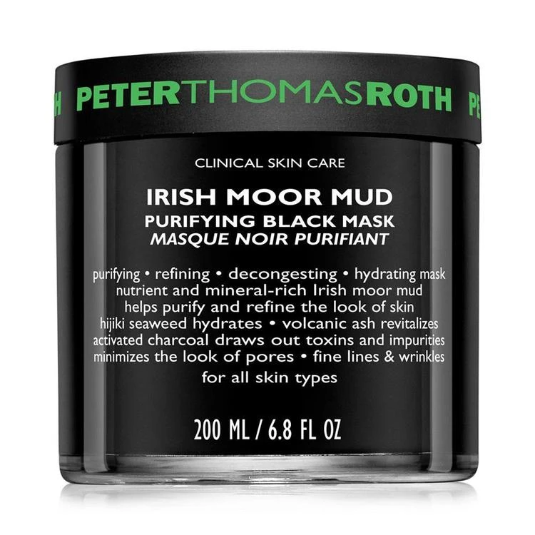 商品Peter Thomas Roth|纯净焕新黑泥膜 (黑泥能量面膜) 200ml,价格¥247,第1张图片