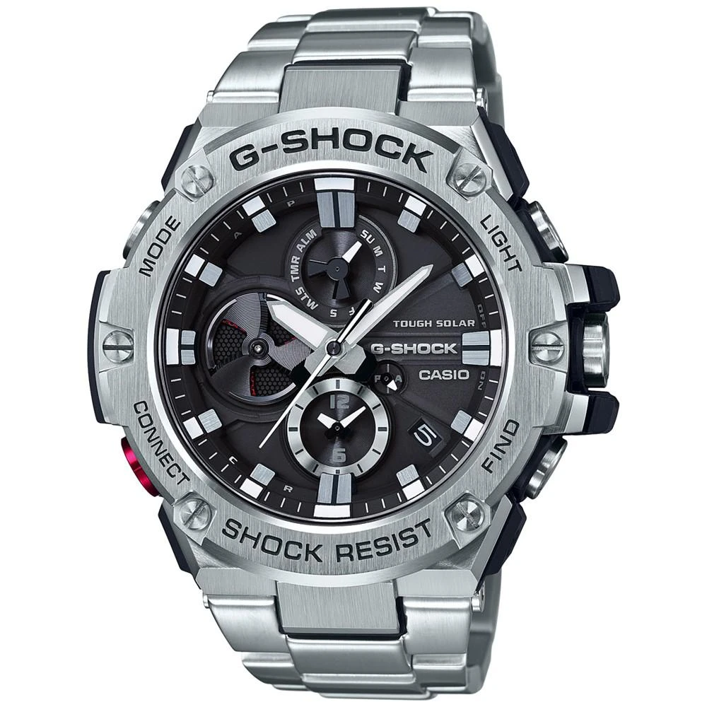 商品G-Shock|Men's Stainless Steel Bracelet Watch 53.8mm,价格¥3302,第1张图片