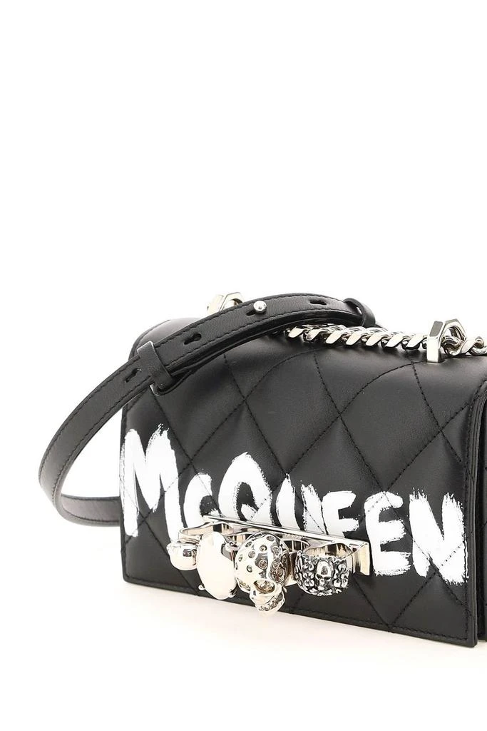 商品Alexander McQueen|Alexander McQueen Mini Jewelled Satchel Bag,价格¥8090,第4张图片详细描述