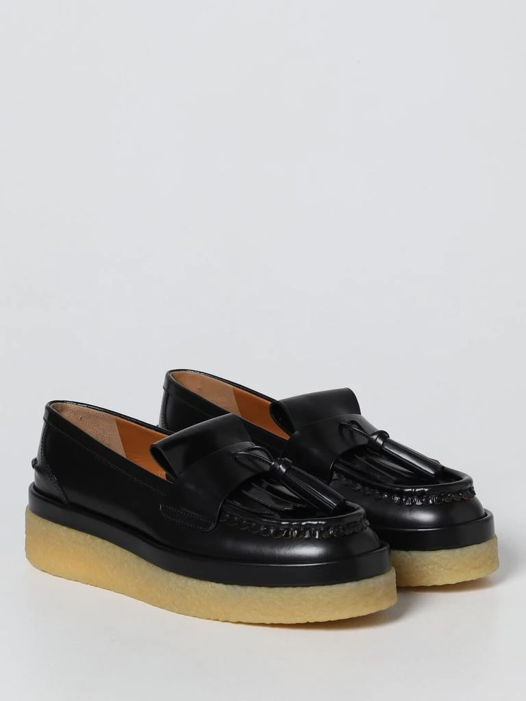 商品Chloé|Chloé Jamie brushed leather loafers,价格¥2178,第2张图片详细描述