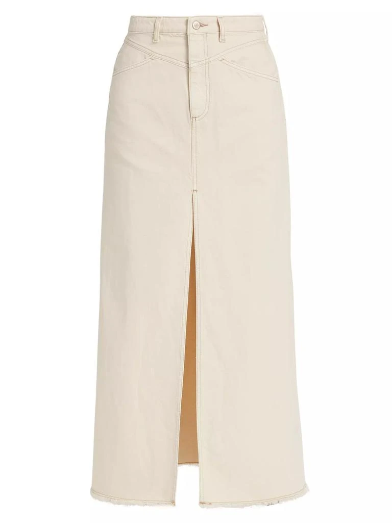 商品Free People|Come As You Are Denim Maxi Skirt,价格¥537,第1张图片