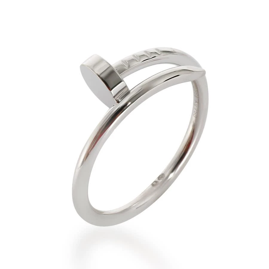 商品[二手商品] Cartier|Pre-Owned Cartier Juste Un Clou Small Model Ring in 18k White Gold,价格¥9375,第1张图片