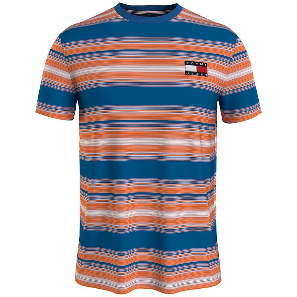 商品Tommy Hilfiger|Men's Albie Serape Stripe Short Sleeve T-Shirt,价格¥128,第1张图片