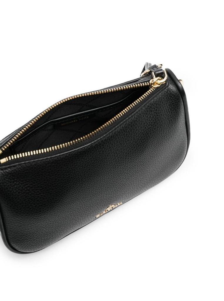 商品Michael Kors|Jet Set Black Shoulder Bag in Saffiano Calfskin with Gold-Colored Details and Charm with M MICHAEL KORS Logo,价格¥1187,第6张图片详细描述
