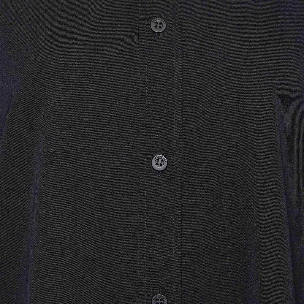 商品[二手商品] Balenciaga|Balenciaga Black Wool Button Front Oversized Shirt XS,价格¥2397,第3张图片详细描述