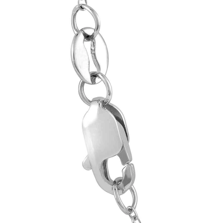 商品LB Exclusive|14K White Gold 0.10 ct Diamond Bar Necklace,价格¥2265,第3张图片详细描述