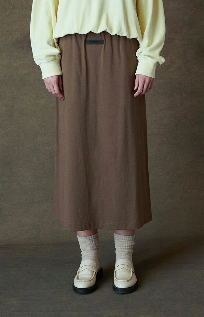 商品Essentials|Women's Wood Midi Skirt,价格¥824,第2张图片详细描述