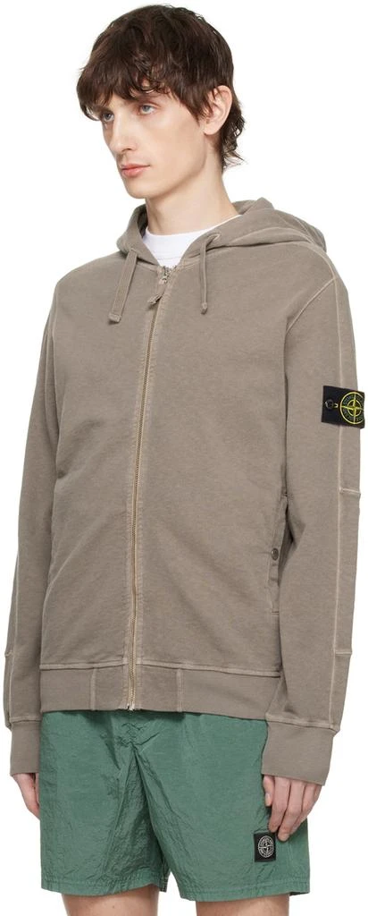 商品Stone Island|Gray Patch Hoodie,价格¥2552,第4张图片详细描述