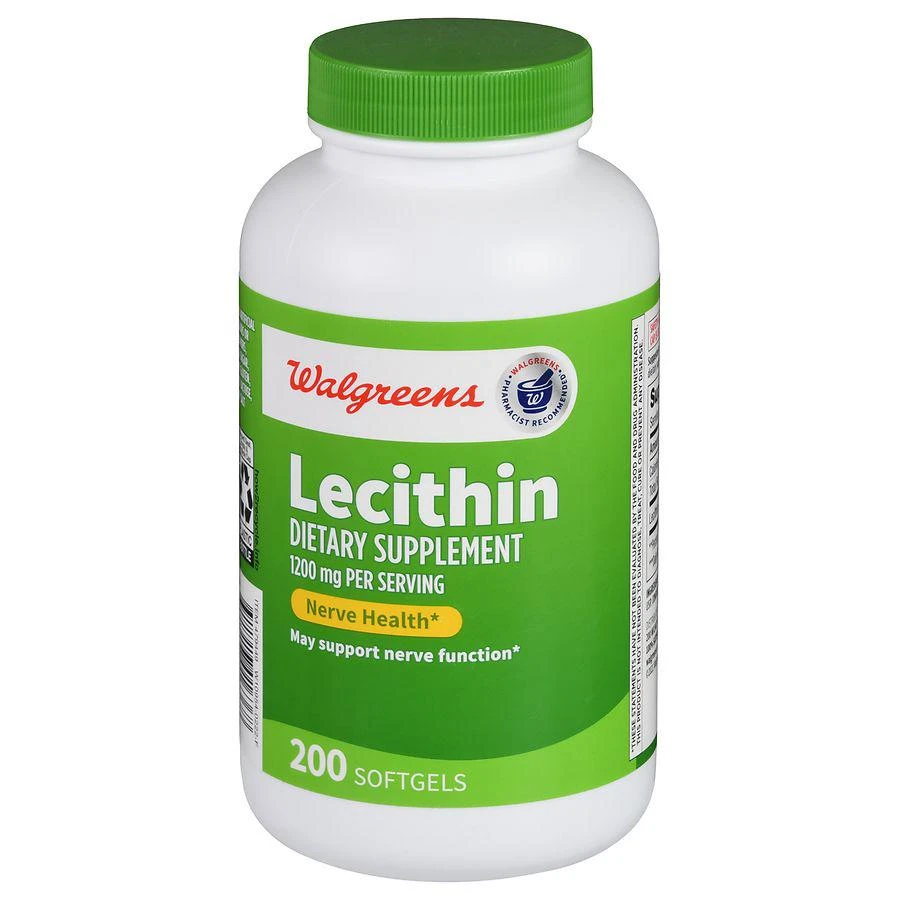 商品Walgreens|Lecithin 1200 mg Softgels,价格¥119,第1张图片