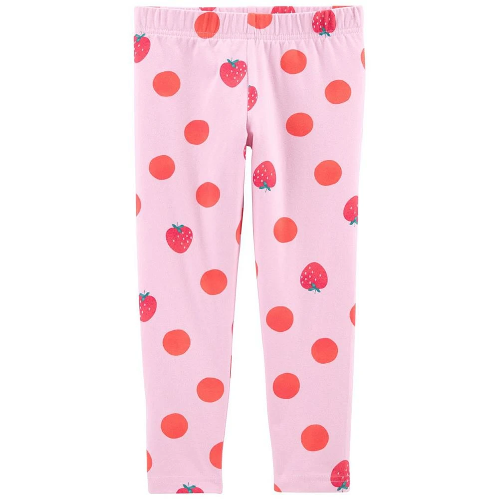 商品Carter's|Little Girls Berry Capri Leggings,价格¥48,第1张图片