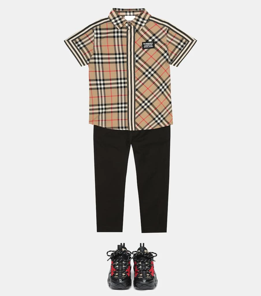 商品Burberry|Vintage Check cotton shirt,价格¥1276,第2张图片详细描述
