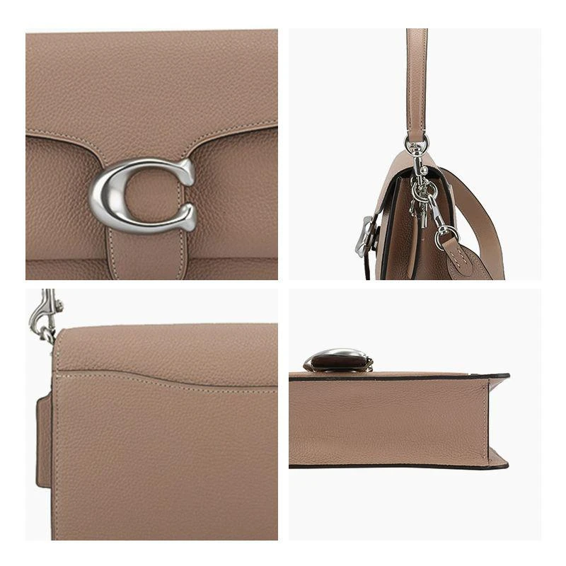 商品Coach|香港直发COACH蔻驰专柜小号tabby26单肩斜挎酒神包黑色73995B4LJ,价格¥5301,第10张图片详细描述