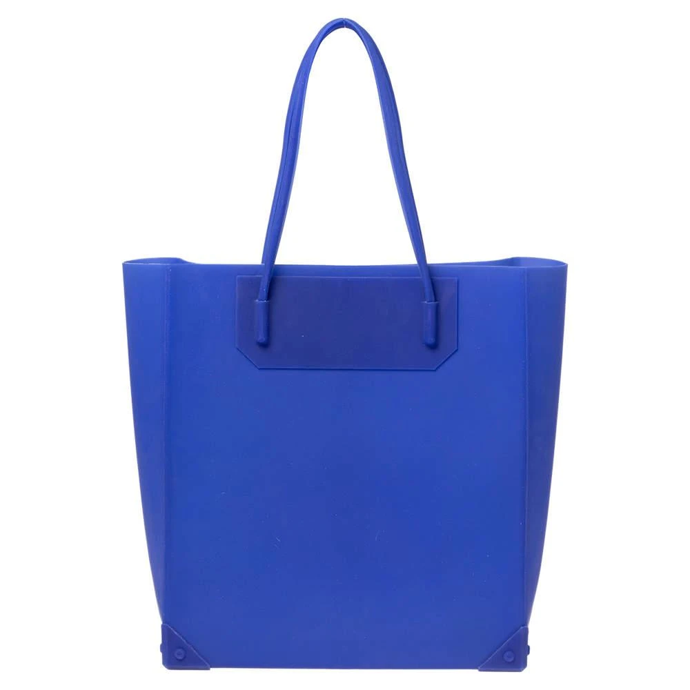 商品[二手商品] Alexander Wang|Alexander Wang Blue Rubber Prisma Tote ,价格¥1008,第4张图片详细描述