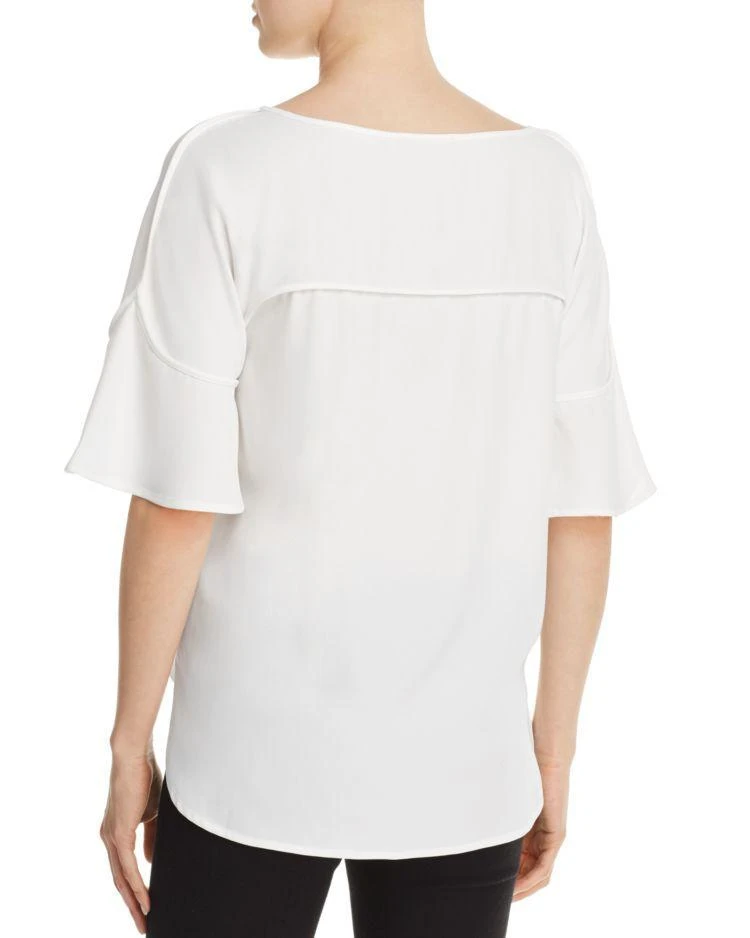 商品Calvin Klein|Flutter Sleeve Top - 100% Exclusive,价格¥252,第2张图片详细描述