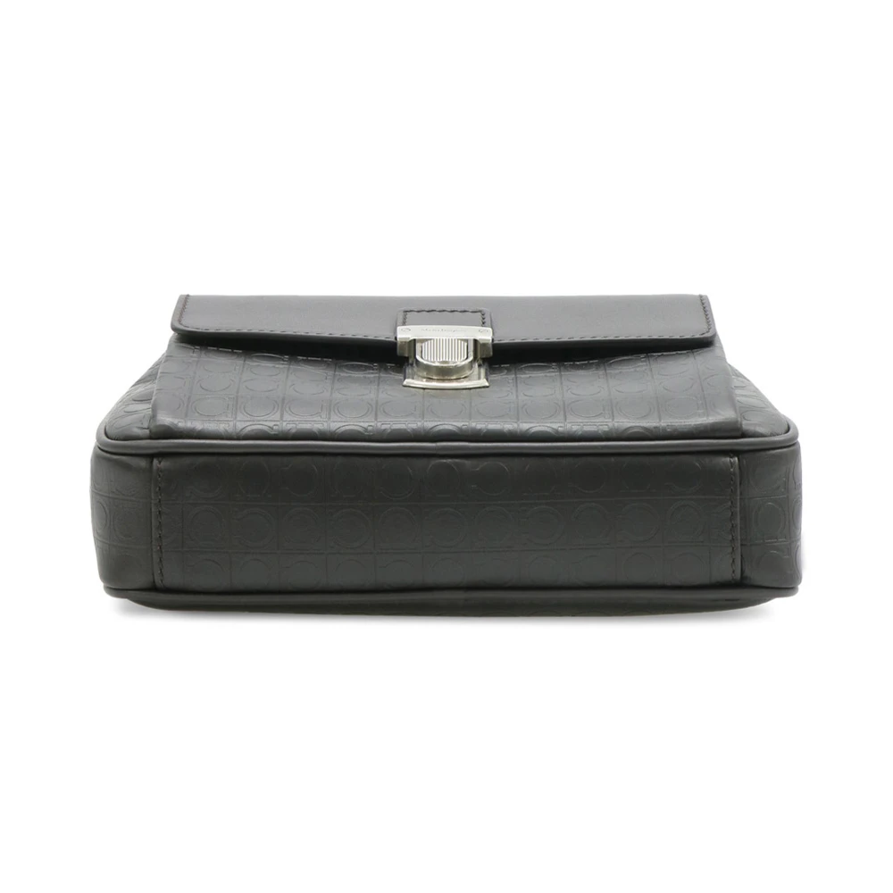 SALVATORE FERRAGAMO 女士棕色经典手拿包 24-9694-587916 商品
