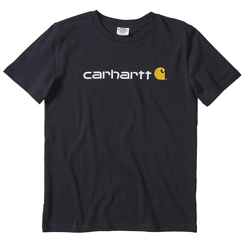 Carhartt Boys' Knit SS Crewneck Logo T-Shirt商品第2张图片规格展示