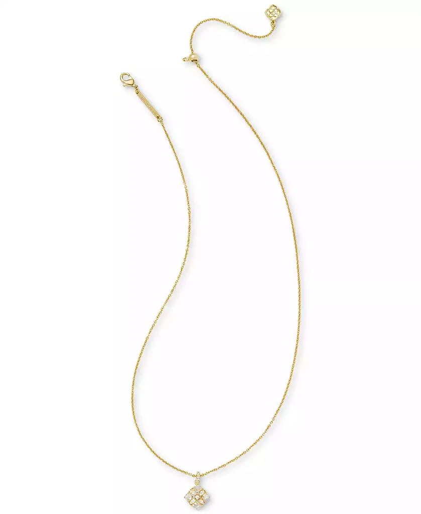 商品Kendra Scott|14k Gold-Plated Mixed Cubic Zirconia 19" Adjustable Pendant Necklace,价格¥487,第2张图片详细描述