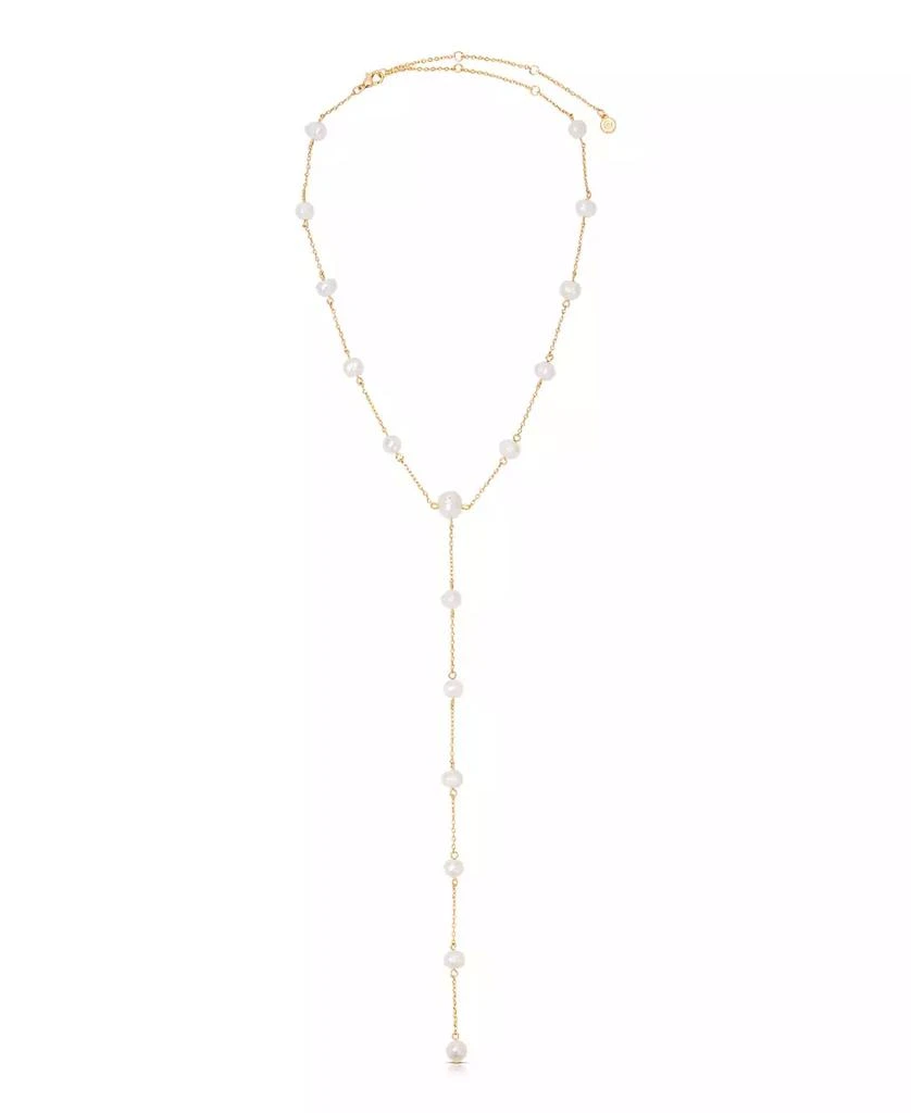 商品Ettika Jewelry|Dripping Mother of Pearl Lariat Necklace,价格¥673,第1张图片